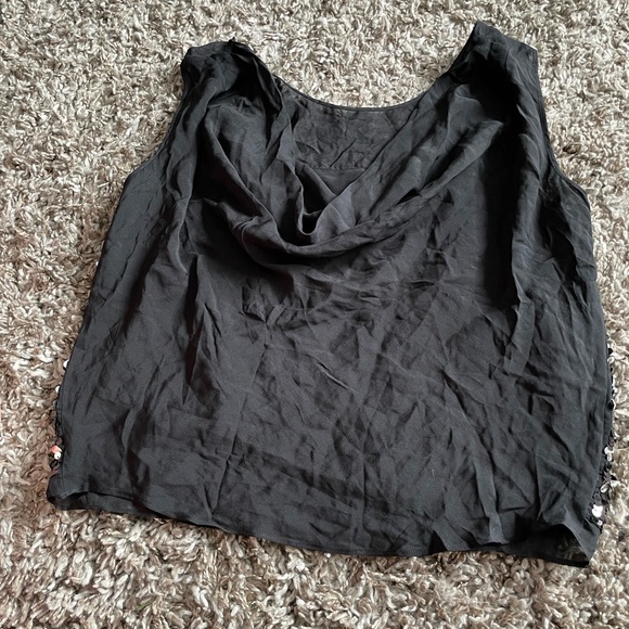 BCBG sequin sleeveless top- New! - Picture 2 of 3